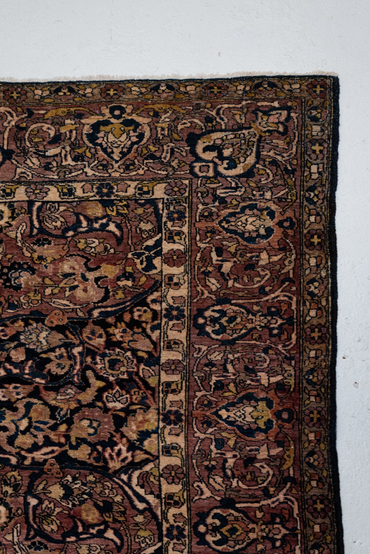 5&#39;7 x 11’7 | Wide Antique Runner | CE-R-3388