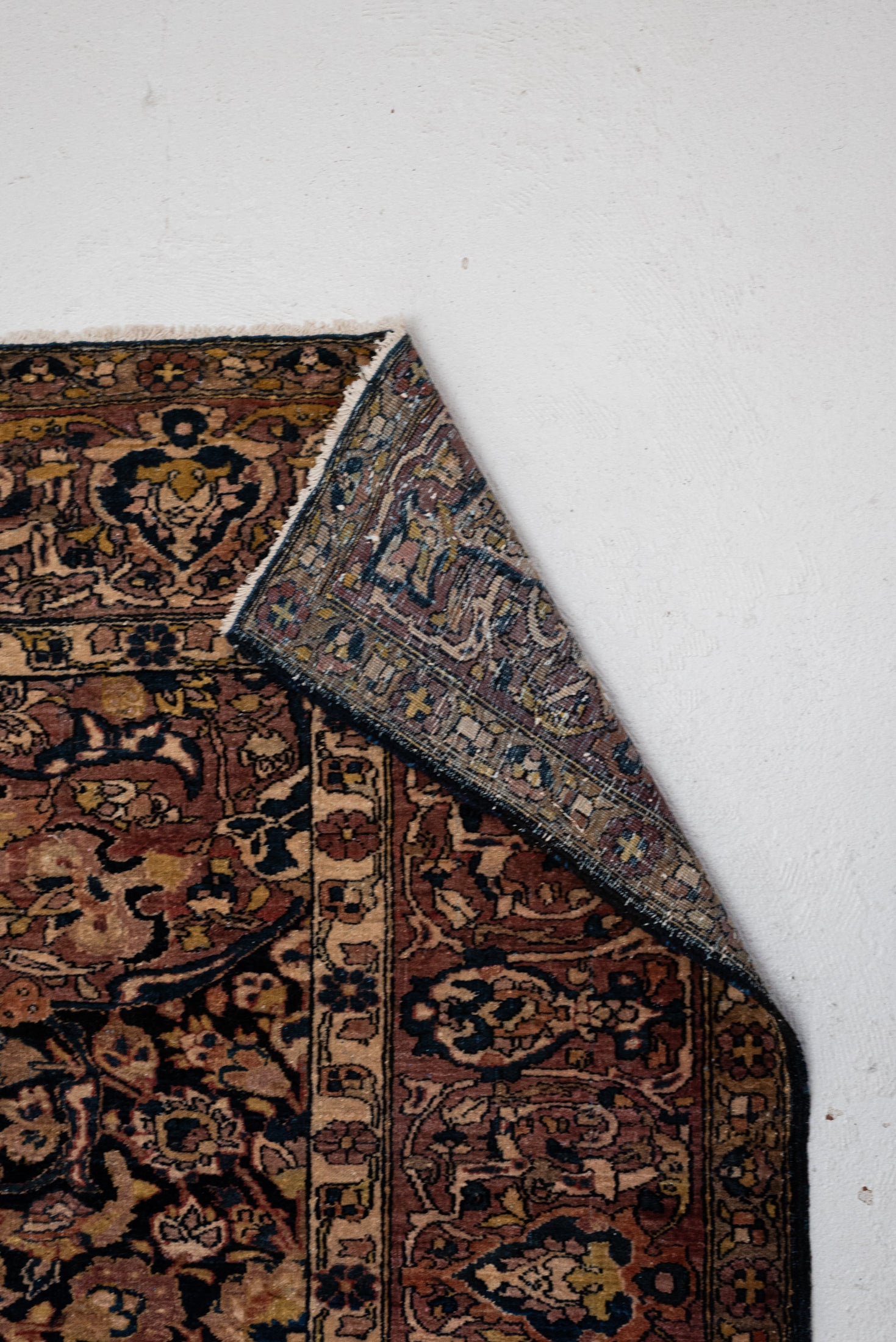 5&#39;7 x 11’7 | Wide Antique Runner | CE-R-3388