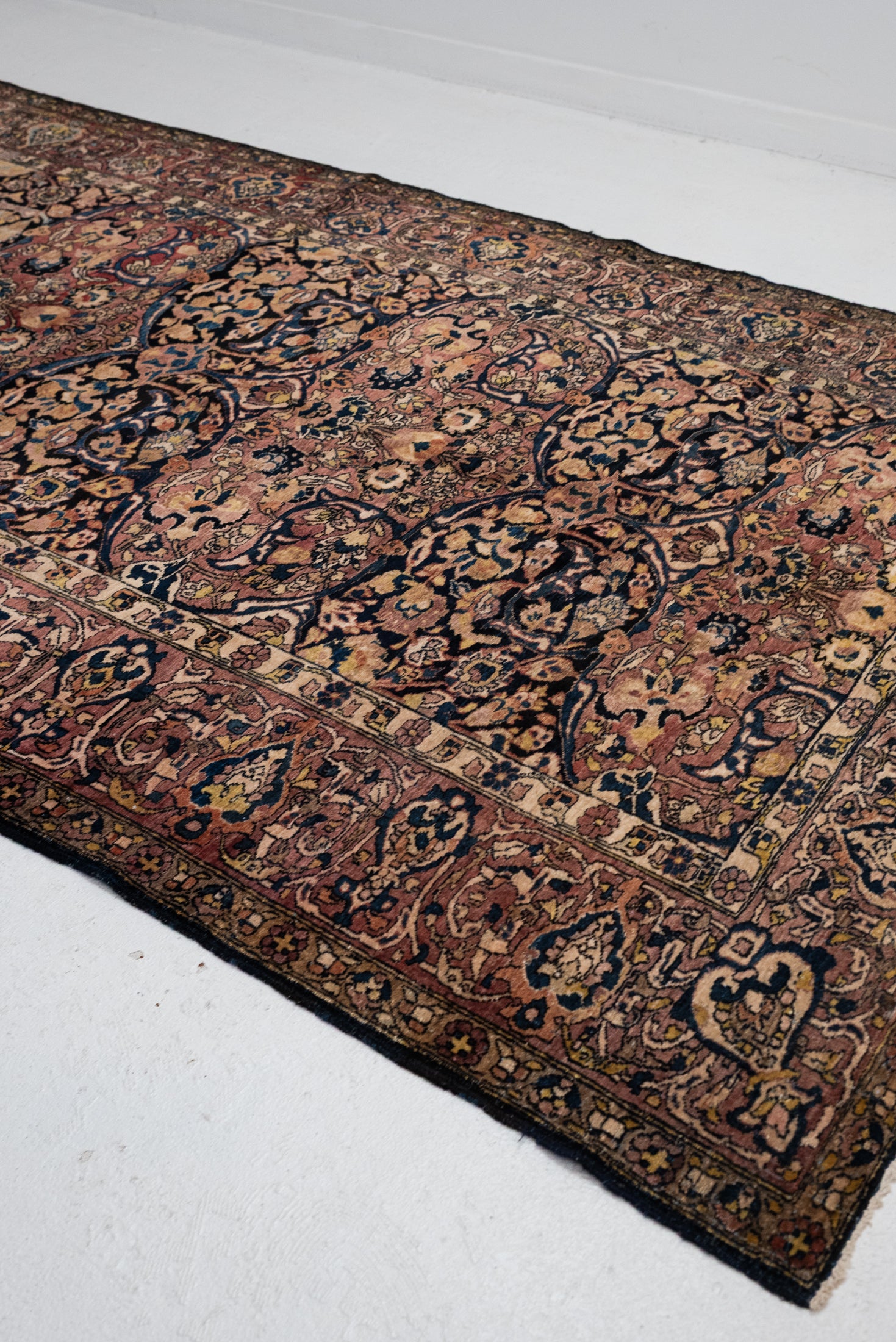5&#39;7 x 11’7 | Wide Antique Runner | CE-R-3388