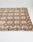 6'7 x 8'7 | Neutral Wool Vintage Rug | CE-C-2891