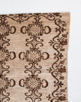 6'7 x 8'7 | Neutral Wool Vintage Rug | CE-C-2891