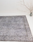 6'0 x 9'7 | 1940s Overdyed Vintage Rug | CE-C-2888