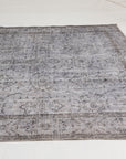 6'0 x 9'7 | 1940s Overdyed Vintage Rug | CE-C-2888