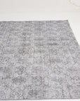 5'7 x 8'10 | Gray Distressed Vintage Rug | CE-B-2885