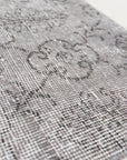 5'7 x 8'10 | Gray Distressed Vintage Rug | CE-B-2885