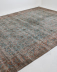 9'6 x 12'4 | Blue Antique Tabriz | Designers L-2929