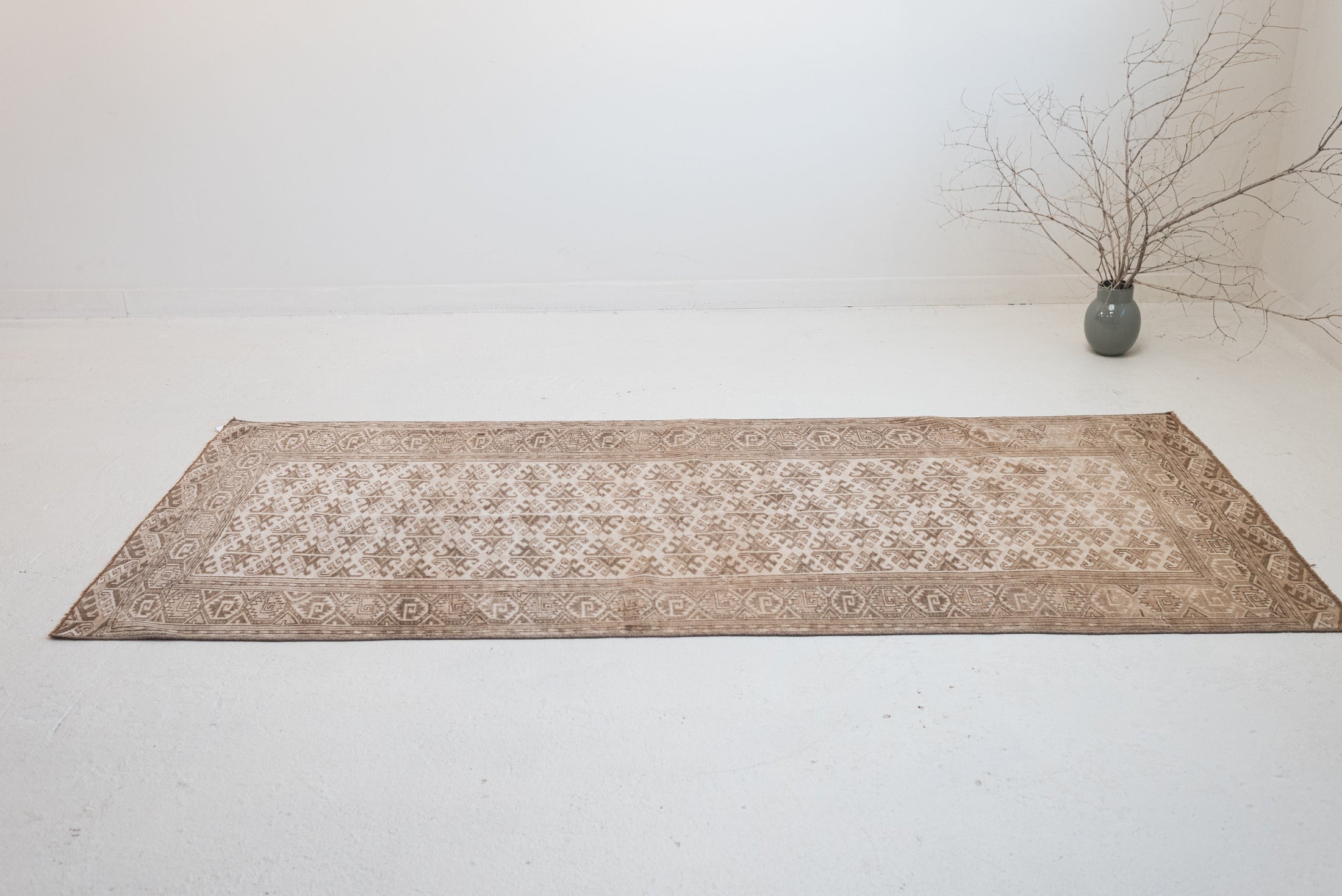 3'6 x 8'2 | Vintage Ivory Runner | R-3706