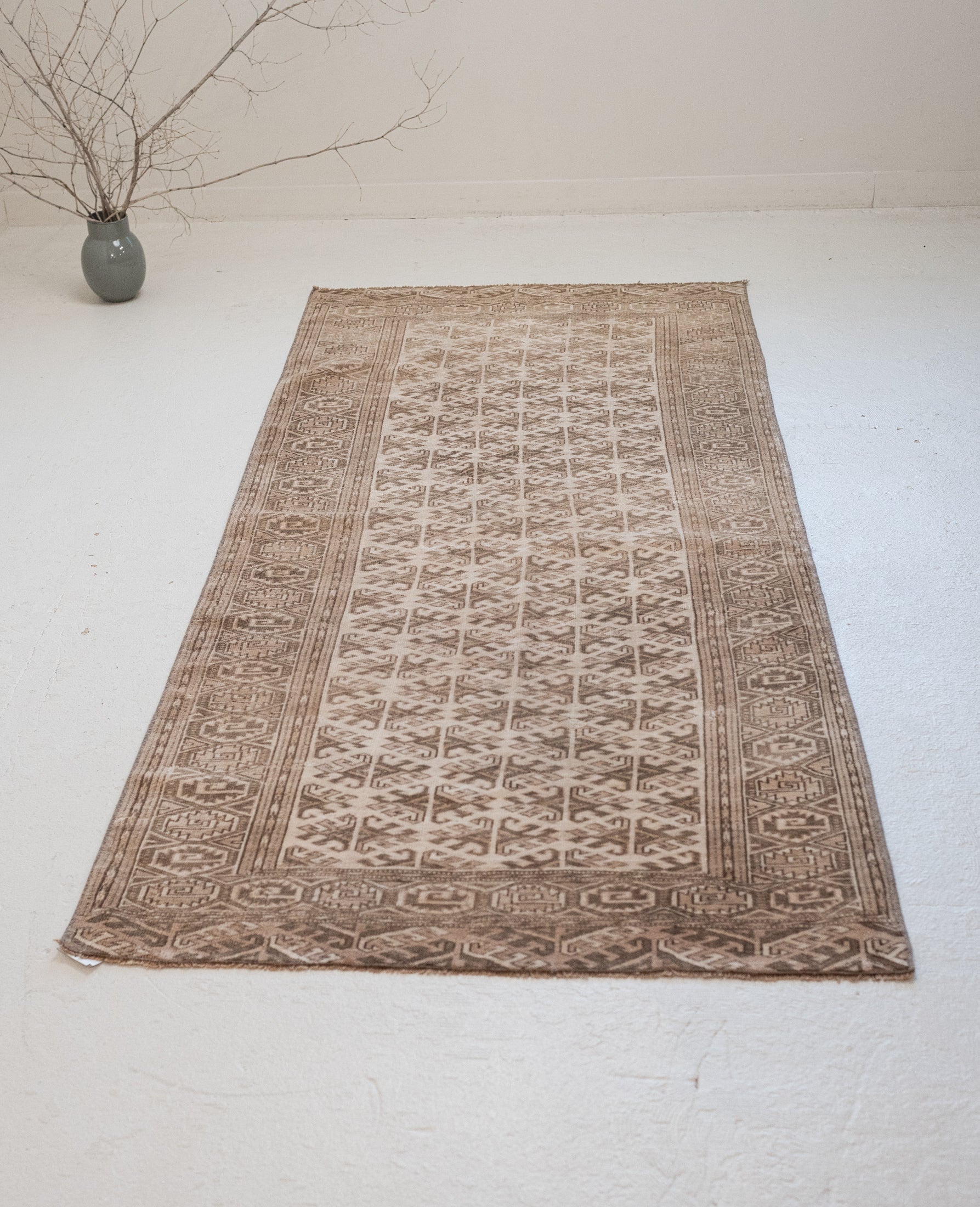 3'6 x 8'2 | Vintage Ivory Runner | R-3706
