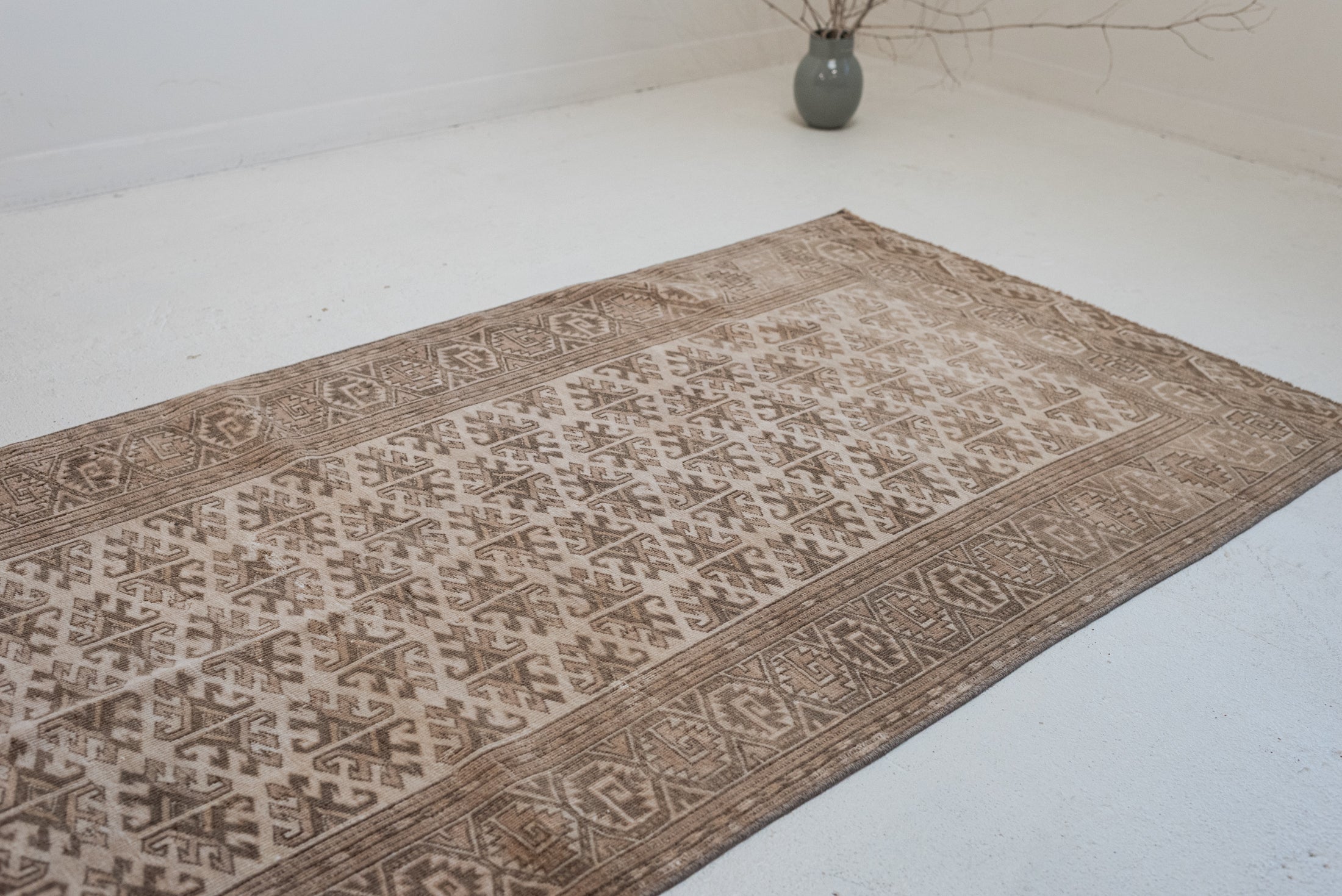 3'6 x 8'2 | Vintage Ivory Runner | R-3706