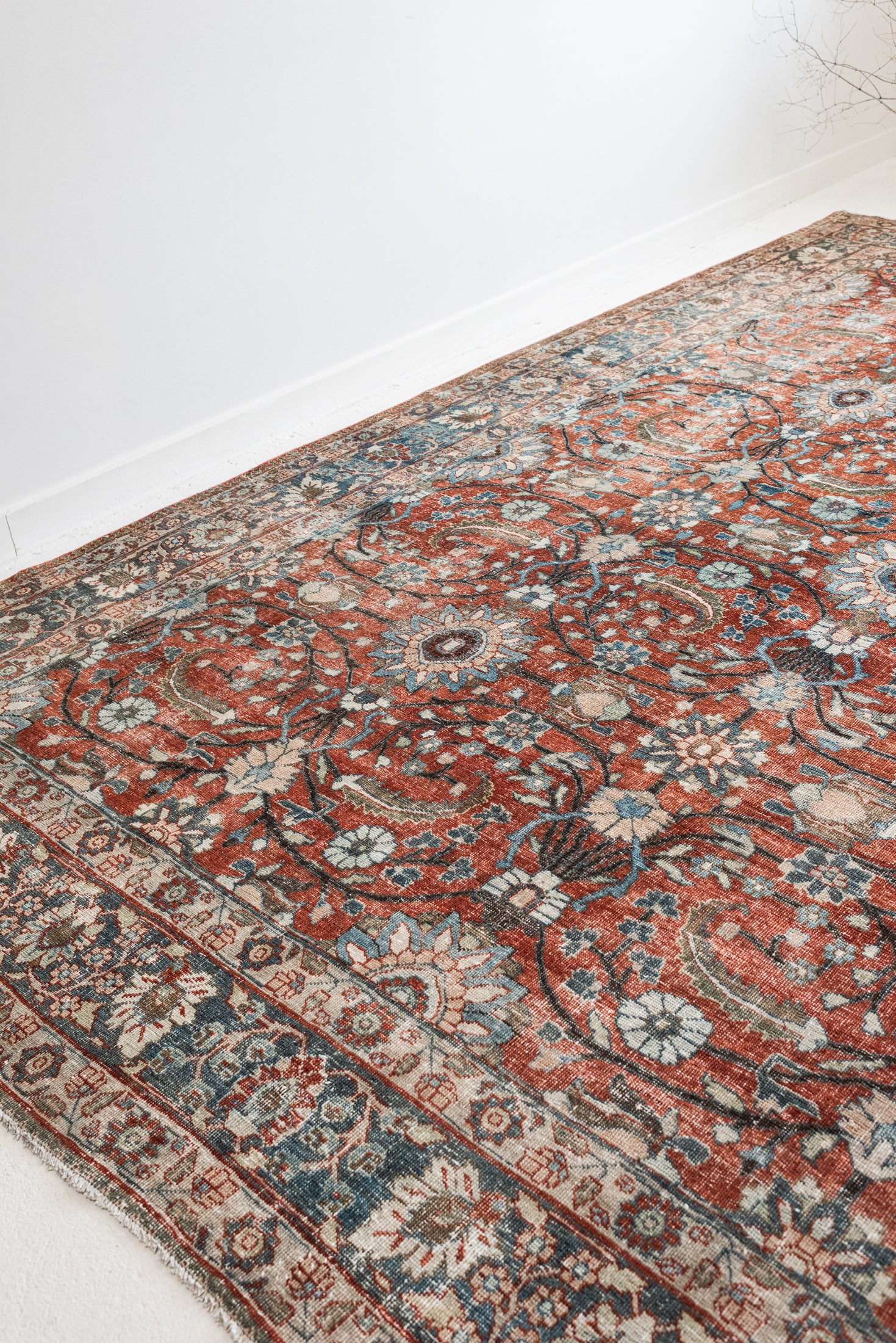 9'3 x 11'10 | Extra Large Vintage Tabriz | L-3743