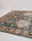 8'9 x 9'7 | Square Vintage Sumak Rug | CE-D-3386