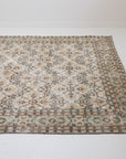 6'11 x 10'6 | Large Vintage Oushak Rug | V-2804