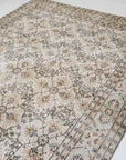 6'11 x 10'6 | Large Vintage Oushak Rug | V-2804