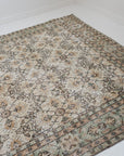 6'11 x 10'6 | Large Vintage Oushak Rug | V-2804