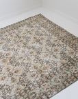 6'11 x 10'6 | Large Vintage Oushak Rug | V-2804