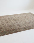 6'4 x 9'3 | Sage Green Large Vintage Rug | C-2943