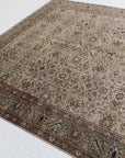 6'4 x 9'3 | Sage Green Large Vintage Rug | C-2943