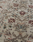 6'4 x 9'3 | Sage Green Large Vintage Rug | C-2943