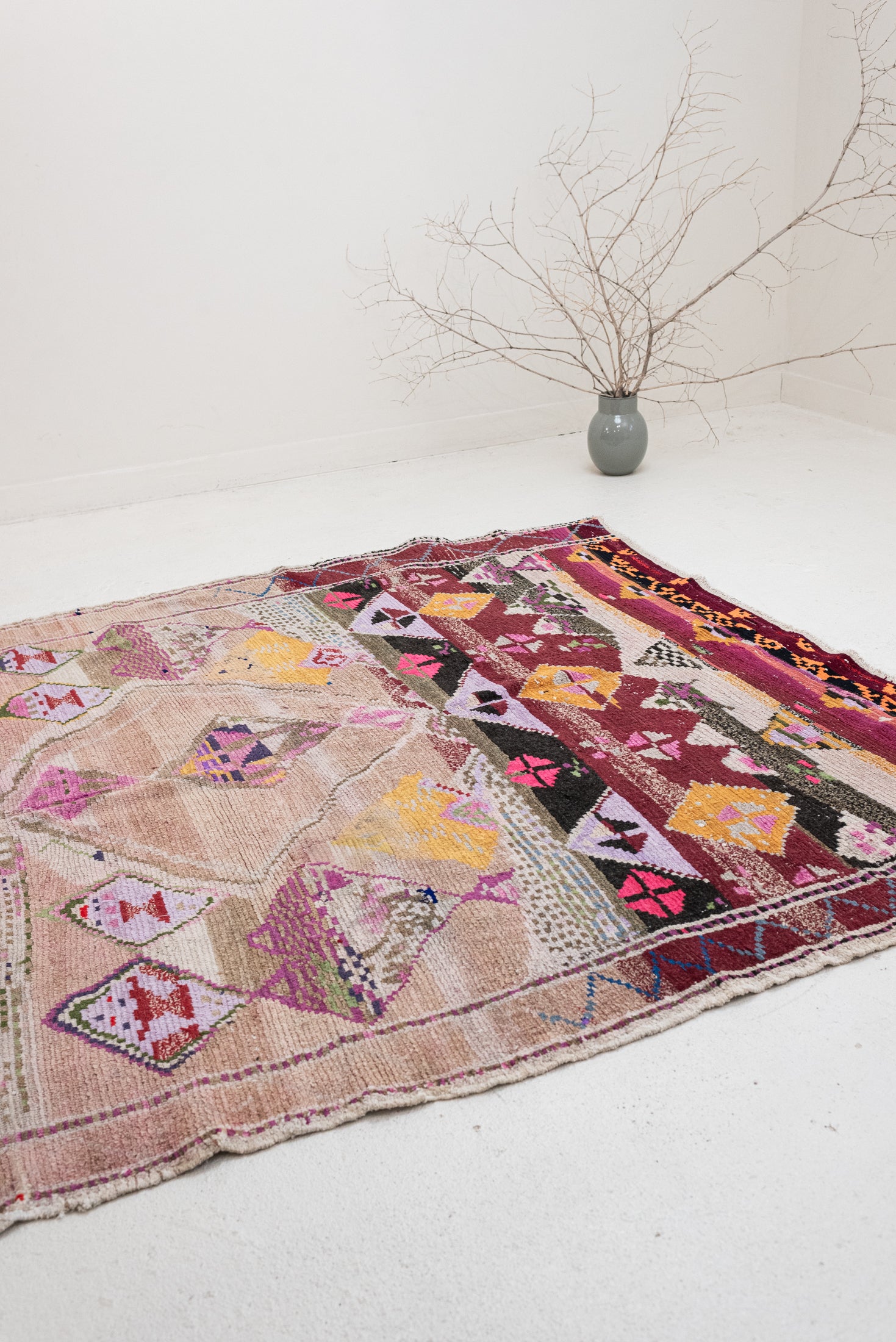 5'6 x 7'3 | Large Colorful Oushak Rug | CE-B-3369