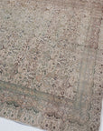 6'5 x 9'7 | Beautiful Sage Vintage Rug | B-2937