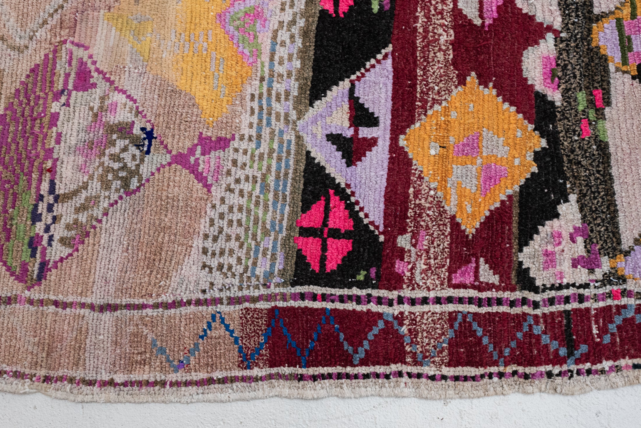 5'6 x 7'3 | Large Colorful Oushak Rug | CE-B-3369