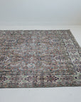 6'10 x 10'2 | Large Lavender Oushak Rug | V-2934