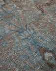 RESERVED | KV | 7'0 x 10'6 | Beautiful Large Blue Vintage Tabriz | V-3729