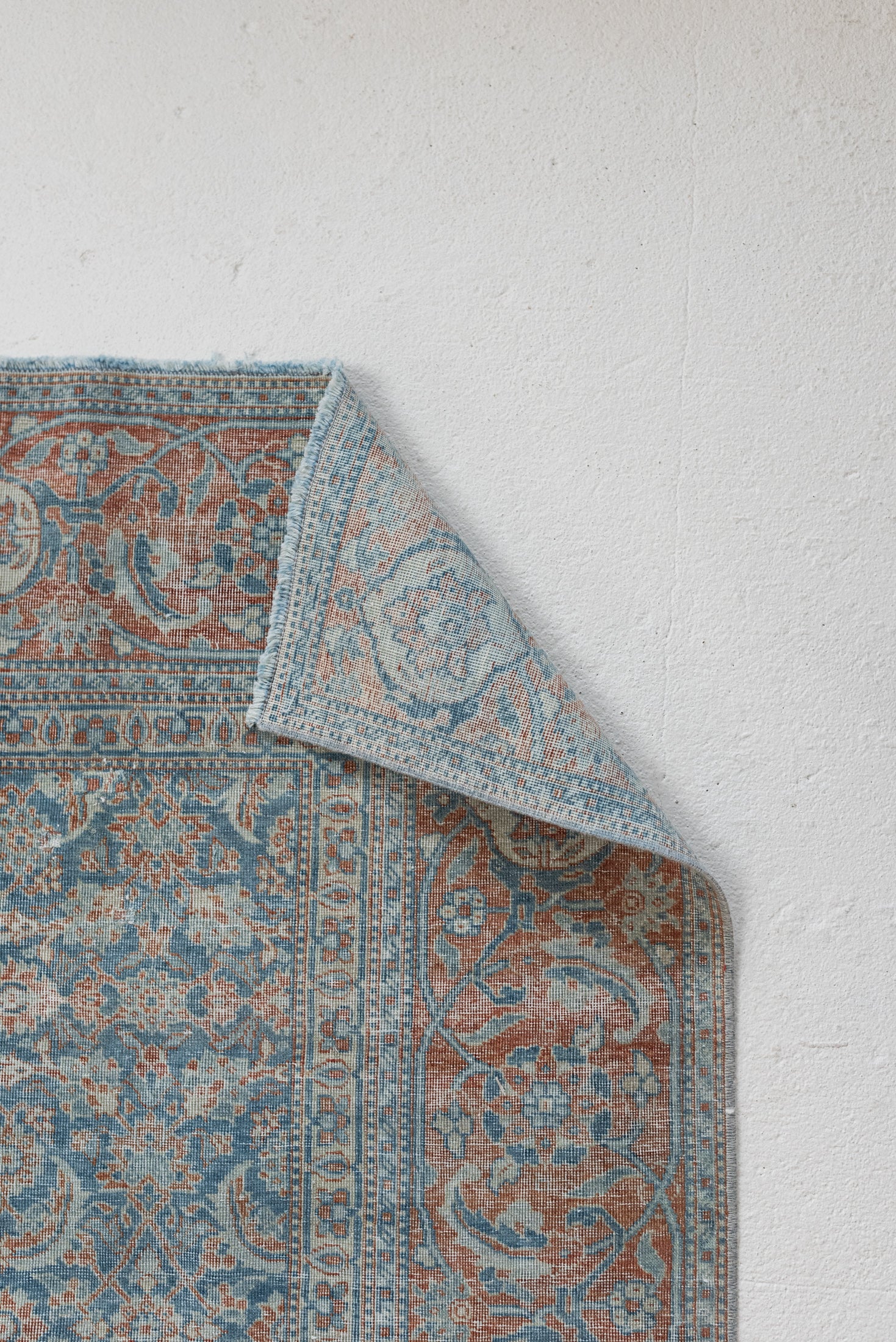 7&#39;1 x 10&#39;2 | Large Vintage Tabriz | Designers V-719