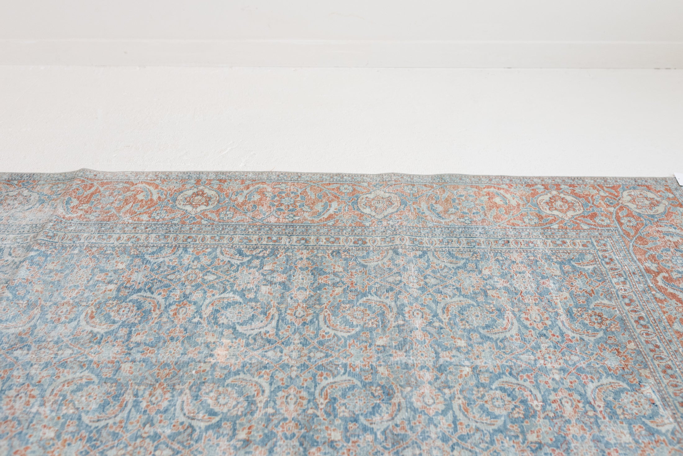 7&#39;1 x 10&#39;2 | Large Vintage Tabriz | Designers V-719