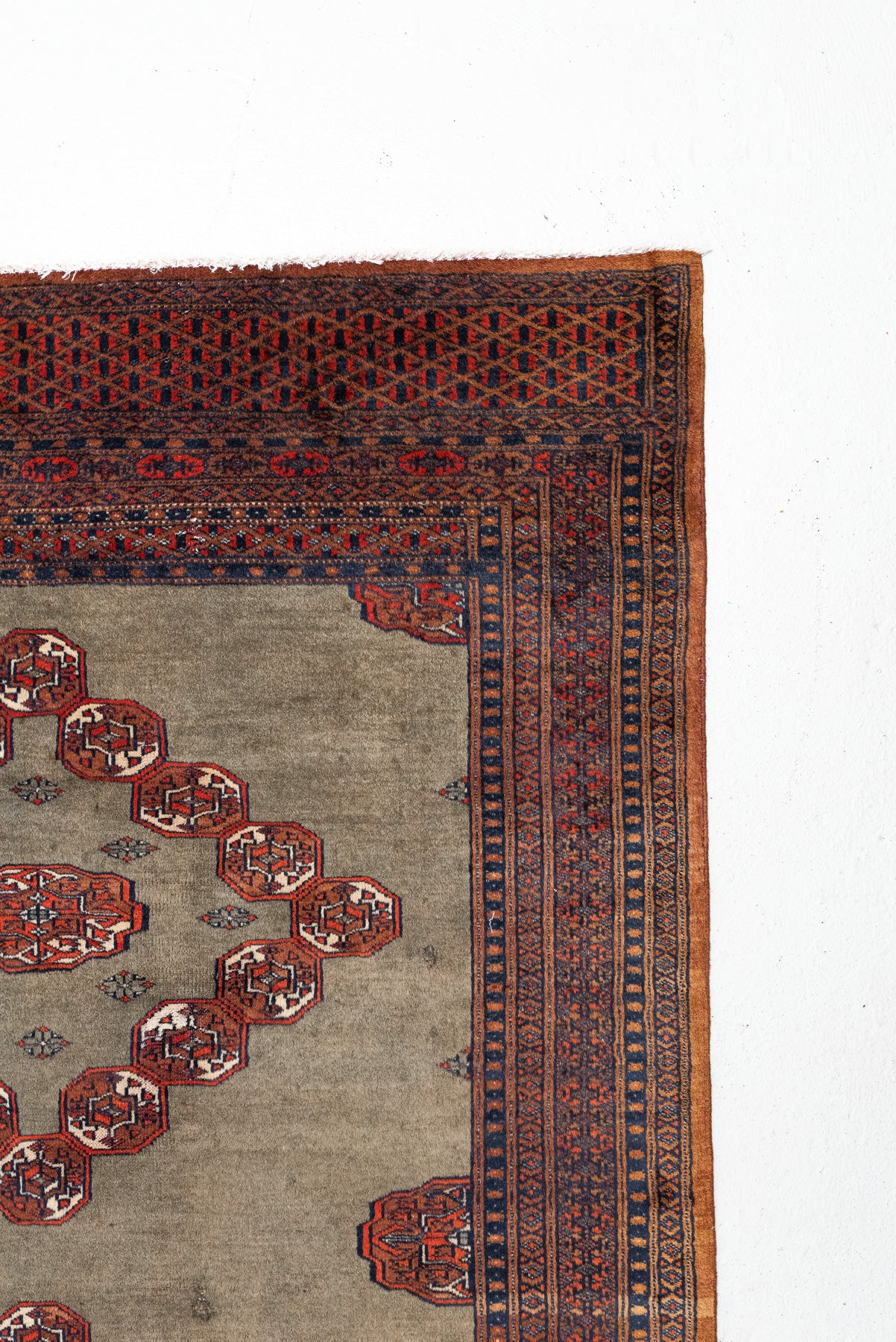 4&#39;0 x 6&#39;2 | Green Vintage Rug | CAB-W-2505