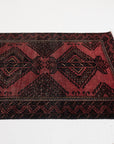 2'10 x 8'2 | Moody Tribal Vintage Runner | R-3034