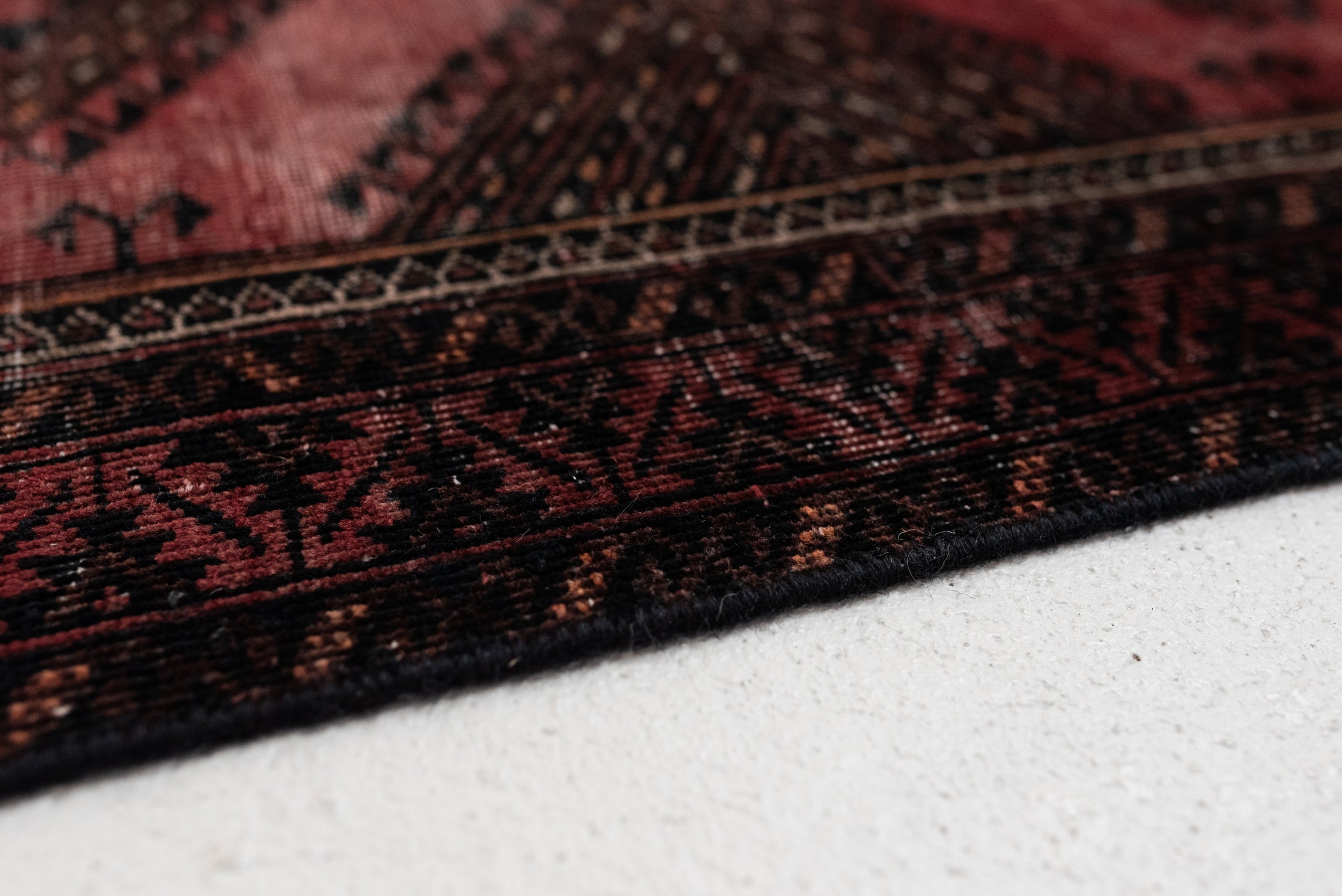 2&#39;10 x 8&#39;2 | Moody Tribal Vintage Runner | R-3034