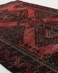 2'10 x 8'2 | Moody Tribal Vintage Runner | R-3034