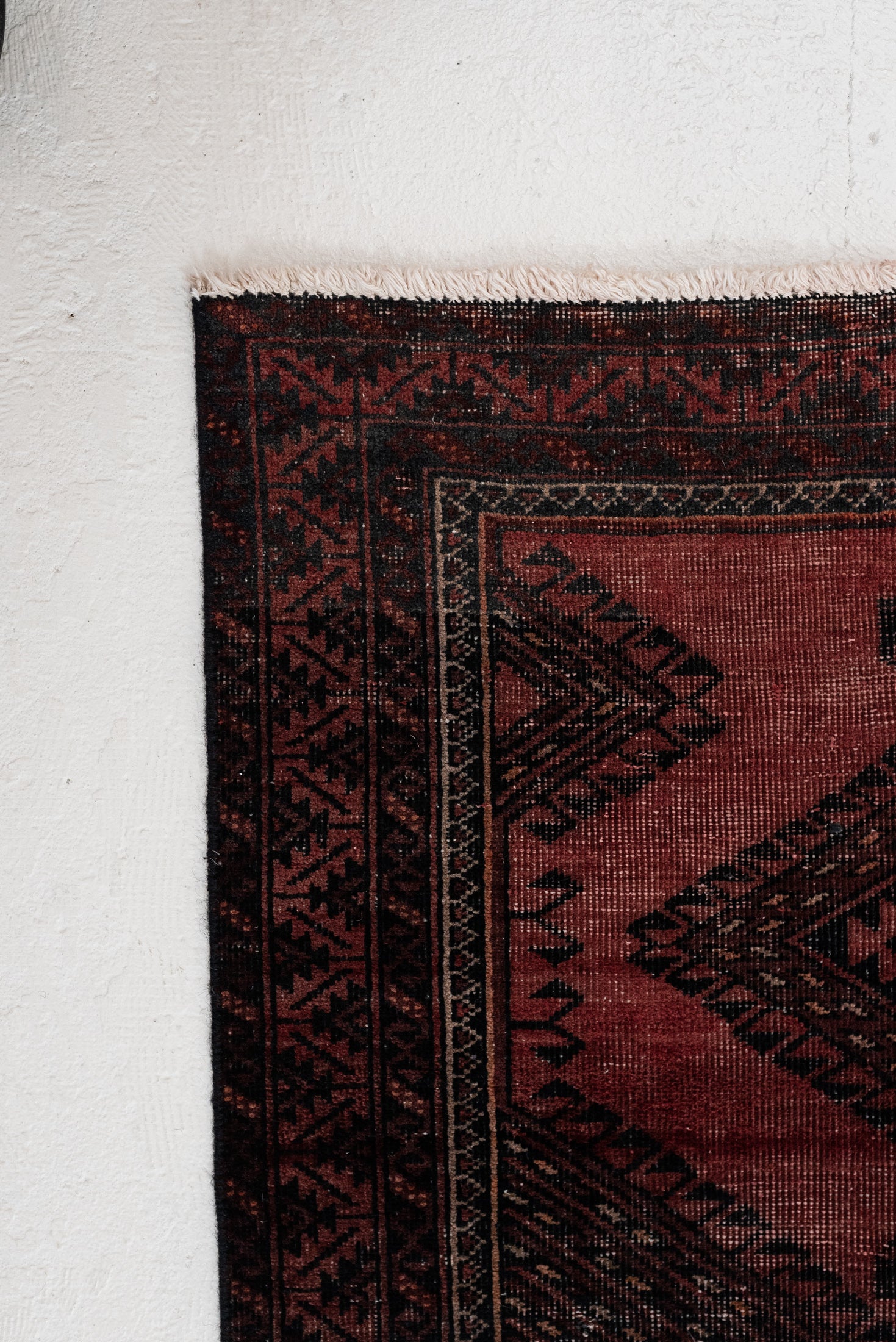 2&#39;10 x 8&#39;2 | Moody Tribal Vintage Runner | R-3034