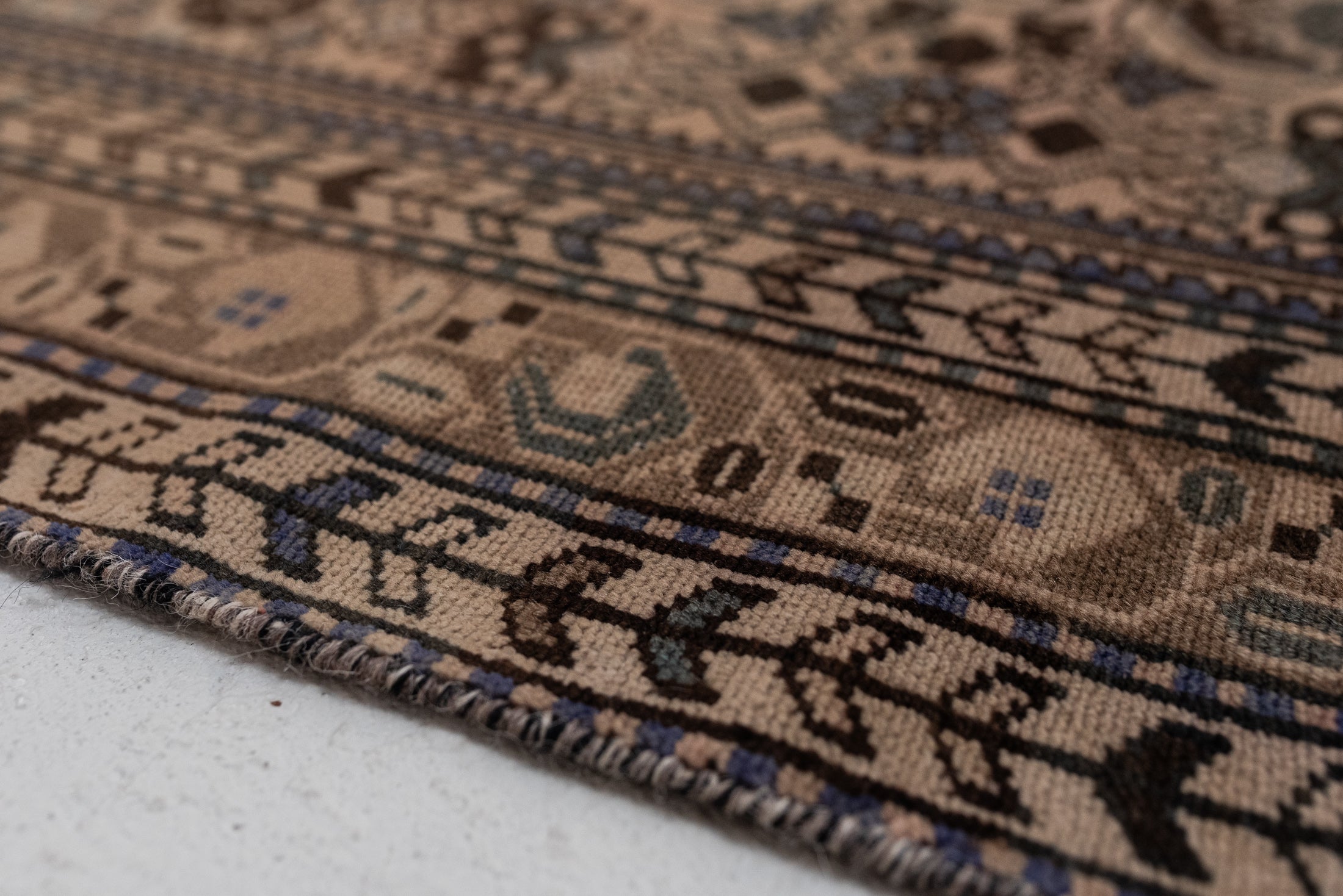 3&#39;10 x 10&#39;2 | Vintage Malayer Runner | R-2990