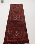 2'2 x 6'11 | Red Vintage Runner | R-3032