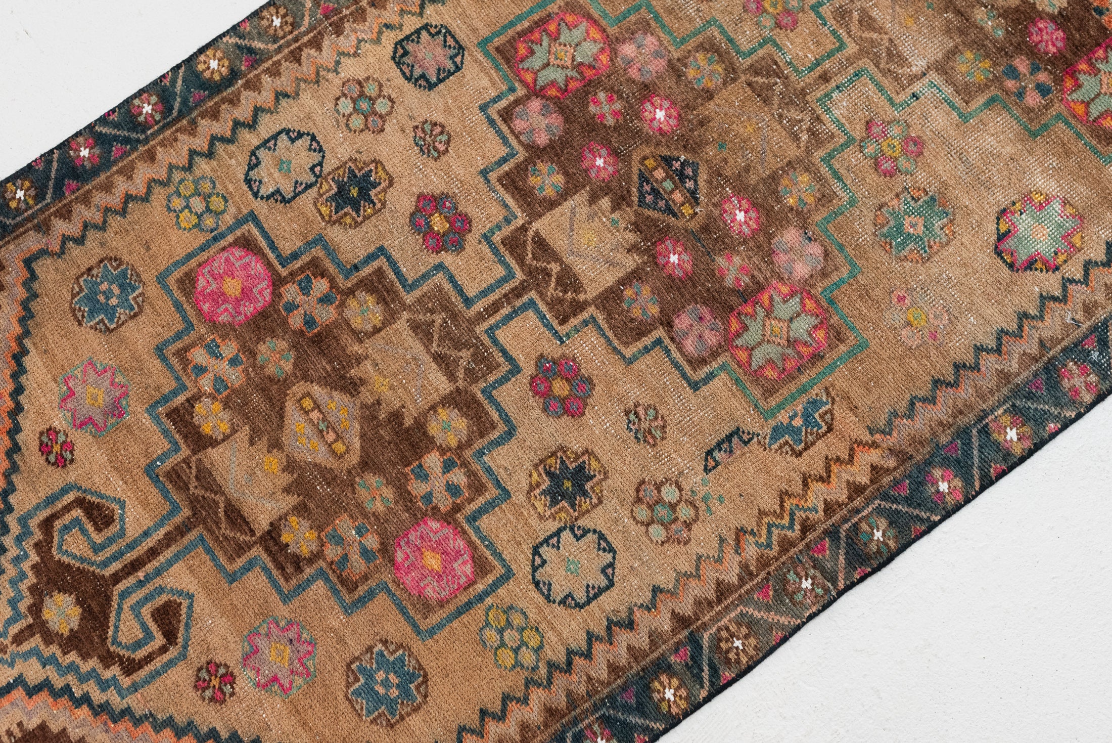 3&#39;3 x 6&#39;6 | Vintage Malayer Scatter Rug | N-3005