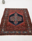 3'5 x 4'9 |  Small Red Vintage Malayer | CE-W-3057