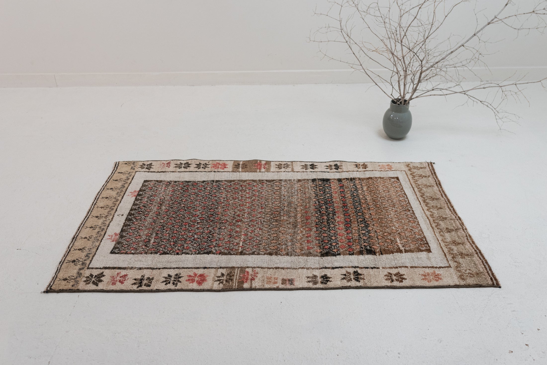 3&#39;0 x 5&#39;4 | Small Vintage Designers Rug | CE-W-3075