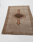 2'9 x 4'7 | Small Neutral Vintage Rug | CE-W-3071