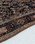 3'4 x 4'4 | Beautiful Blue Small 1930s Afshar Rug | CE-W-3065