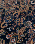 3'4 x 4'4 | Beautiful Blue Small 1930s Afshar Rug | CE-W-3065