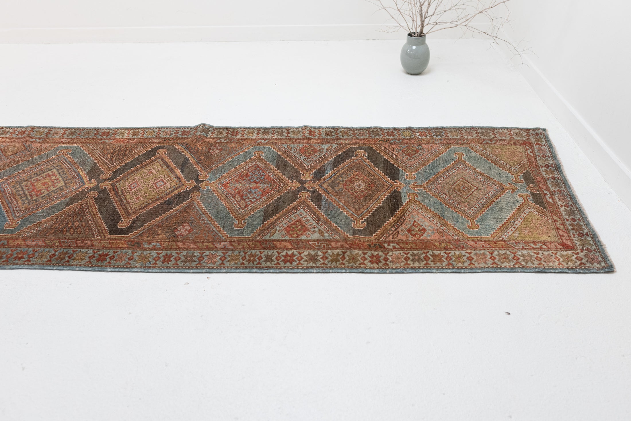 3&#39;4 x 16&#39;1 | Antique Malayer Runner | CE-R-3077