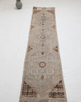 1'7 x 7'11 | Skinny Turkish Vintage Runner | R-3934