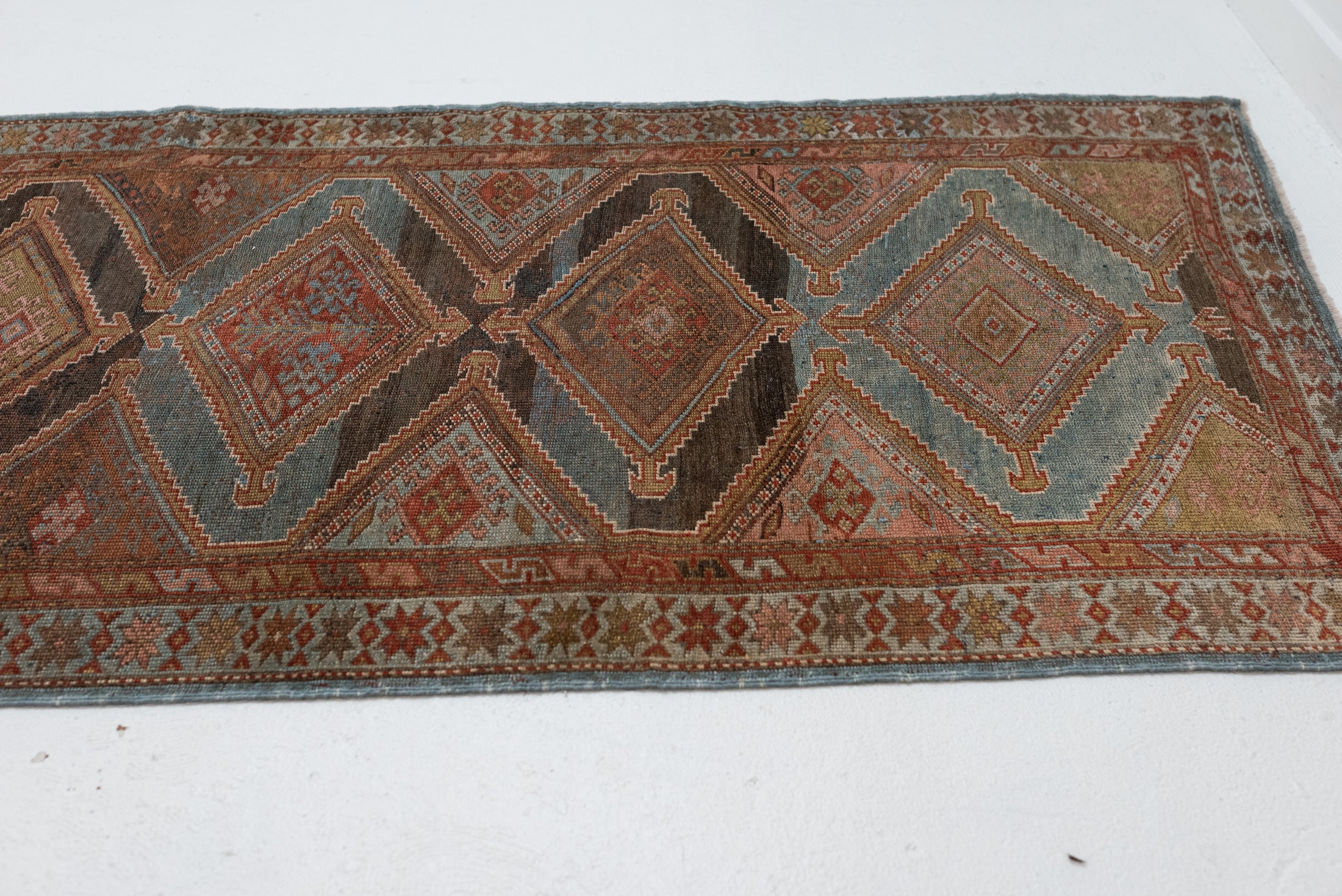 3&#39;4 x 16&#39;1 | Antique Malayer Runner | CE-R-3077