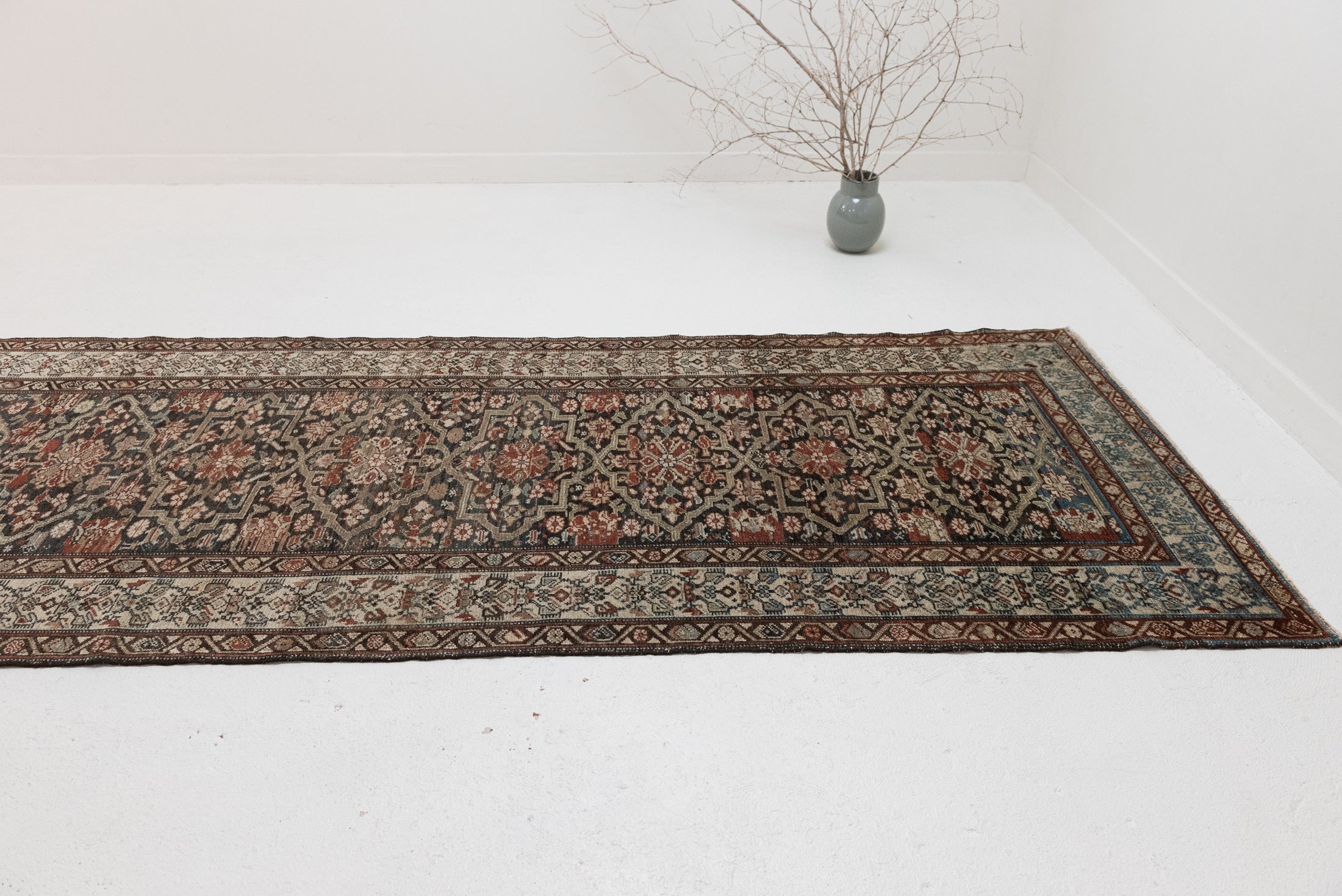 3&#39;5 x 15&#39;3 | Long Antique Runner | CE-R-3091