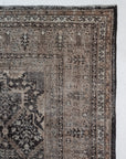 10'5 x 12'9 | Extra Large Dark Vintage Rug | L-3092