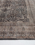 10'5 x 12'9 | Extra Large Dark Vintage Rug | L-3092