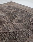 10'5 x 12'9 | Extra Large Dark Vintage Rug | L-3092