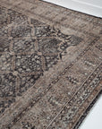 10'5 x 12'9 | Extra Large Dark Vintage Rug | L-3092